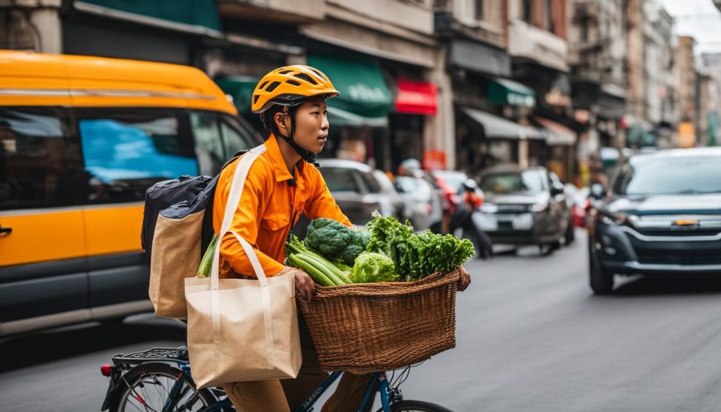Boodschappen winkel bezorgen