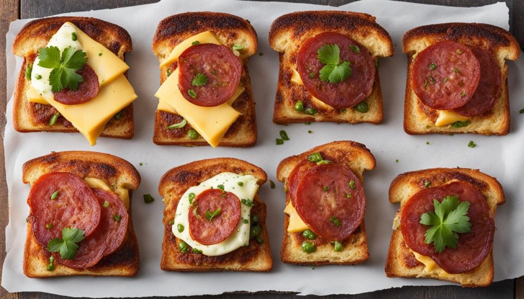 Vlam tosti