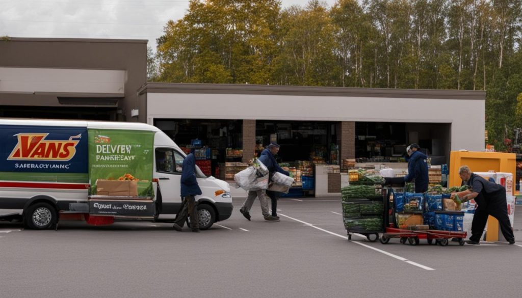 supermarkt bezorgdienst